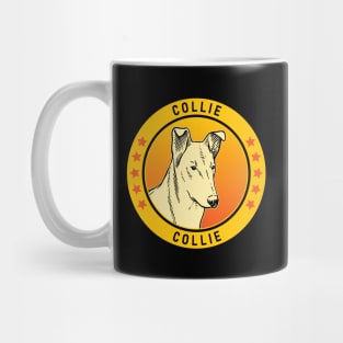 Smooth Collie Dog Portrait Mug